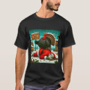 Search for funny fat santa tshirts Xmas