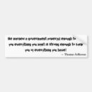 Search for founder bumper stickers Thomas