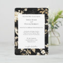 Search for birds wedding invitations Black
