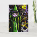 Search for green halloween cards Gothic