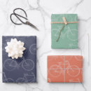 Search for cyclist wrapping paper Vintage