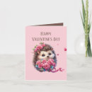 Search for hedgehog valentines day cards Kids