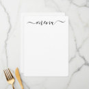 Search for blank menus White