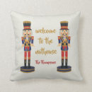 Search for funny christmas cushions Nutcracker
