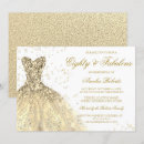 Search for 80 horizontal 5x7 invitations Gold