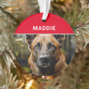 Search for belgian malinois christmas tree decorations Shepherd