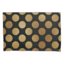 Search for gold dots pillowcases Elegant