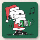 Search for santa claus coasters Charles schulz