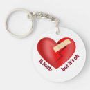 Search for heart broken key rings Heartbreak