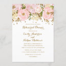 Search for trendy rehearsal dinner invitations Pink