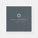Search for bar mitzvah napkins Minimalist