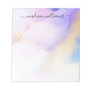 Search for purple notepads Abstract