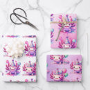 Search for cartoon birthday wrapping paper Cute