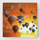 Search for hot air balloon clocks Sunrise