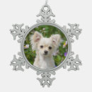 Search for long haired chihuahua christmas tree decorations Puppy