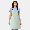 Search for plain green aprons Trendy