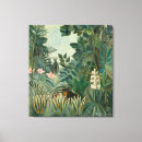 Search for jungle animal canvas prints Rainforest