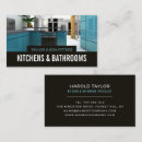 Search for kitchen designer business cards Construction