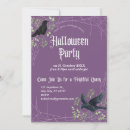 Search for raven halloween invitations Vintage
