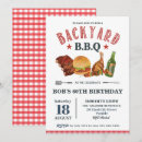 Search for beer and bbq birthday invitations Backyard barbecue
