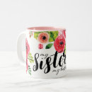 Search for my sister my friend mugs Trendy