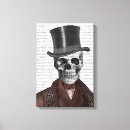 Search for skeleton canvas prints Animals