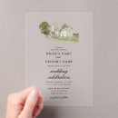 Search for church square invitations Watercolor