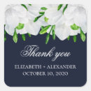 Search for square thank you stickers Navy