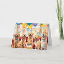Search for golden retriever lover postcards Happy birthday