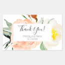 Search for spring rectangle wedding stickers Elegant