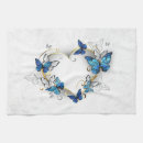 Search for love heart tea towels Blue
