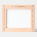 Search for memorial picture frames Celebration of life