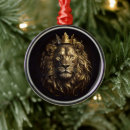 Search for lion christmas tree decorations King