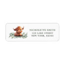 Search for baby cow return address labels Modern