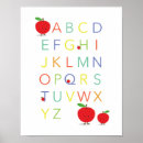Search for learning letters posters office school Abc