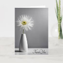 Search for flowers in a vase cards White