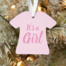 Search for gender reveal christmas tree decorations Girl