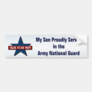 Search for national guard bumper stickers Army