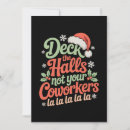 Search for coworker christmas cards Santa