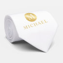 Search for gold white ties Elegant
