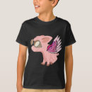 Search for when pigs fly tshirts Pink