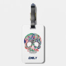 Search for skull luggage tags Retro