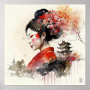 Search for geisha art Portrait