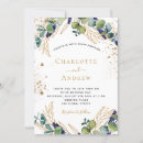 Search for hunter green wedding invitations Gold