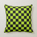Search for green and black cushions Chequered