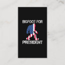 Search for bigfoot business cards Cryptozoology