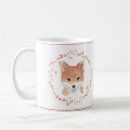Search for watercolor fox mugs Cute