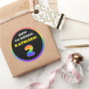 Search for 2 round stickers 2nd birthday