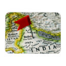 Search for international map magnets Studio shot