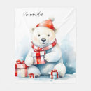 Search for polar bear blankets Cute